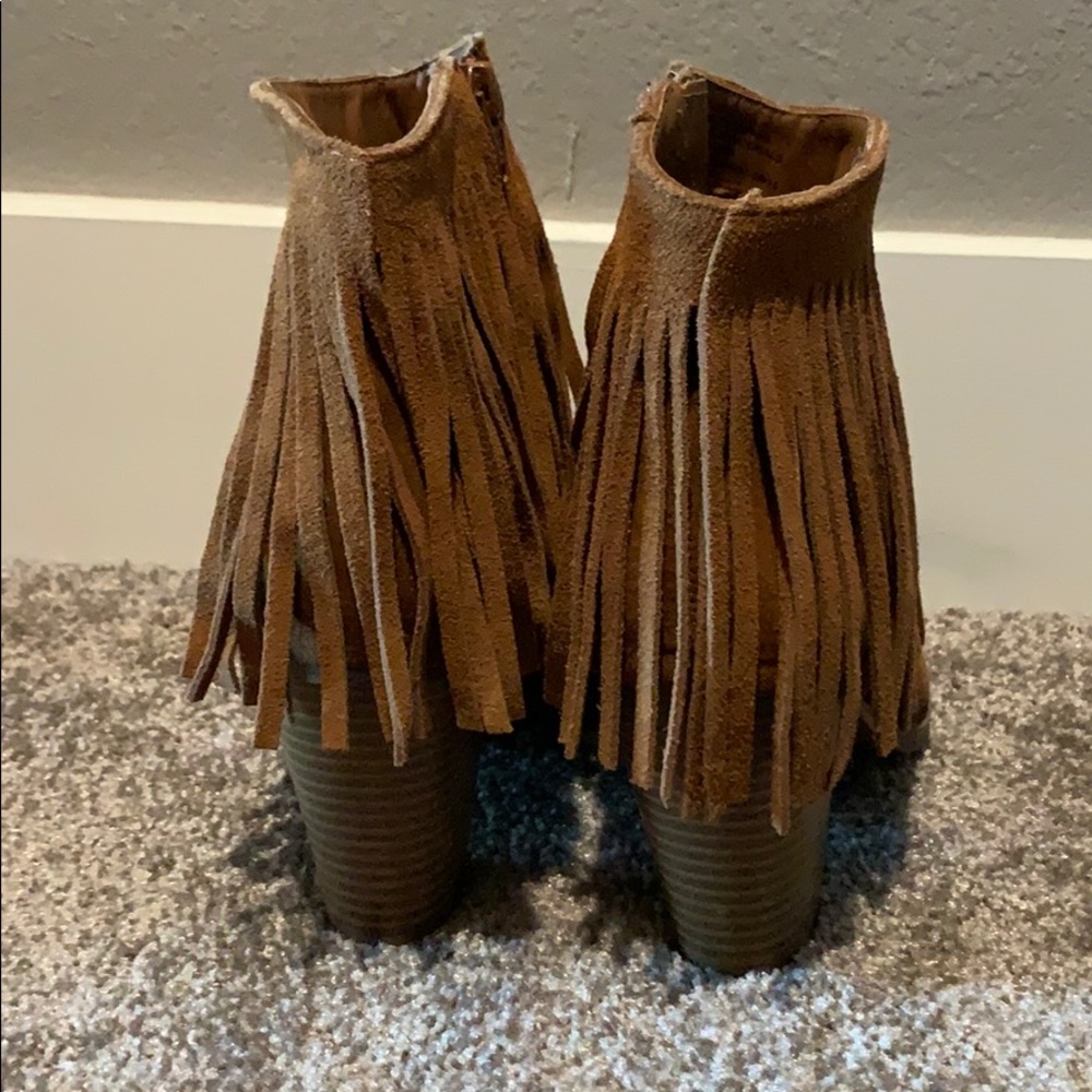 Fringe Booties - Picture 3 of 4
